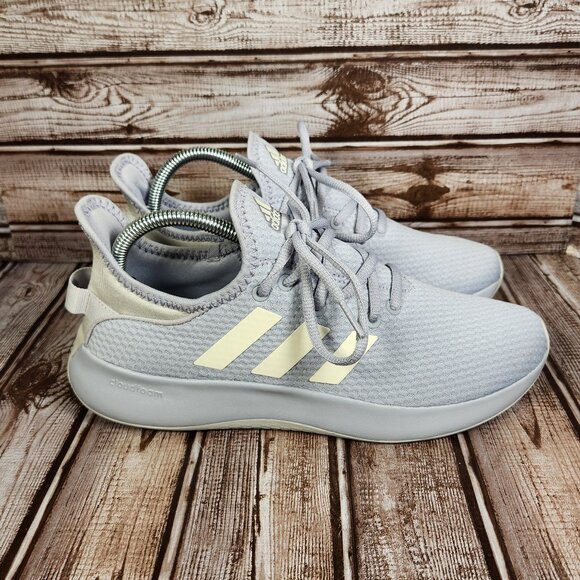 Adidas Cloudfoam Pure Adidas Gray Women's Sneakers Running